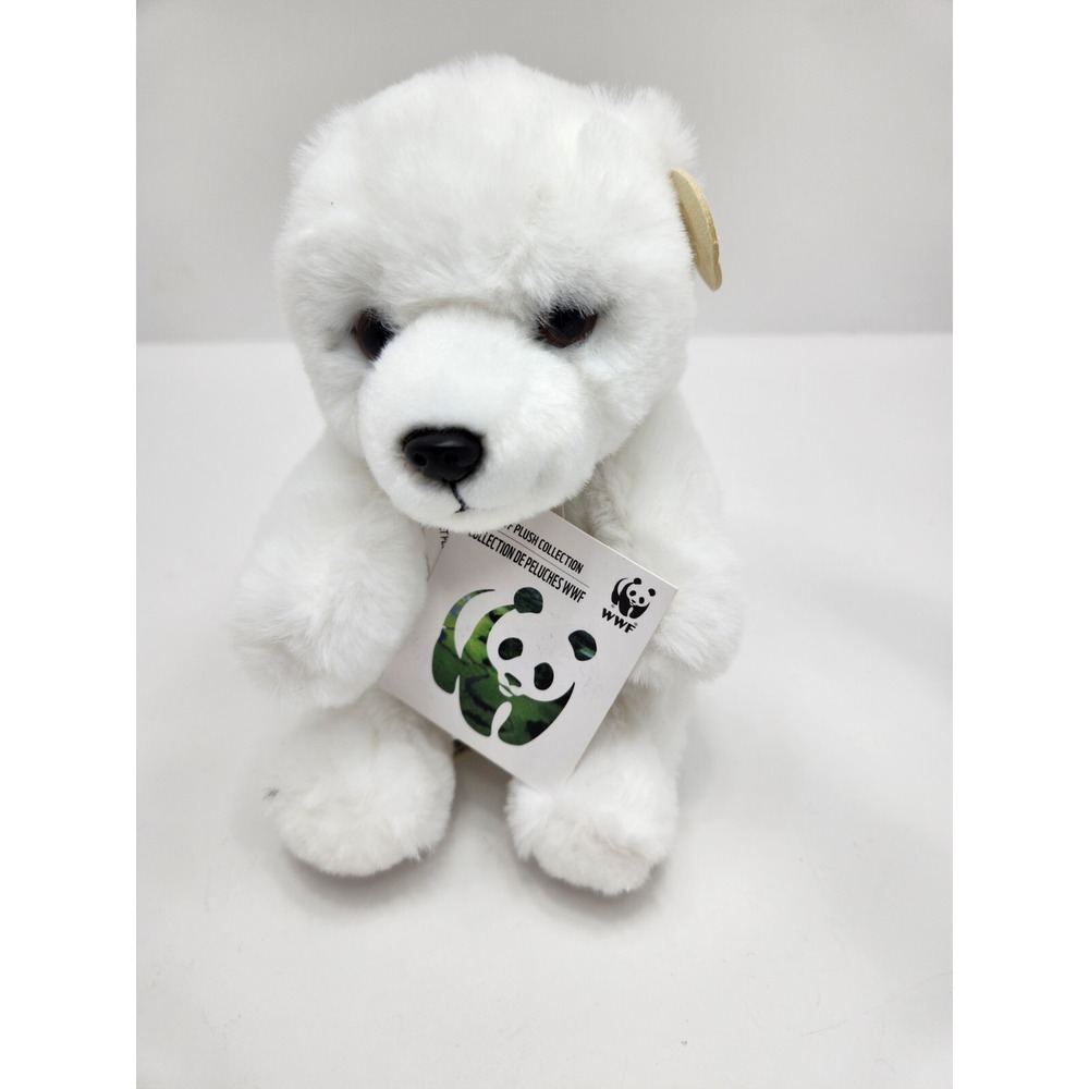 Vintage WWF 1986 Polar Bear 6" Plush‎ Collection
